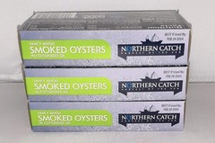 SMOKED OYSTERS IN COTTONSEED OIL, 3 Ounce Pack of 3