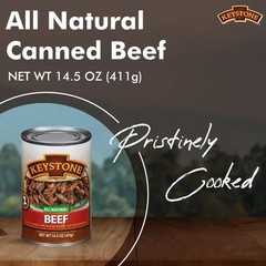 Keystone All Natural Beef, 14.5 oz Can