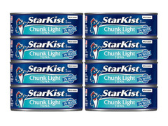 StarKist Chunk Light Tuna in Water, 5 oz (8 Pack) Canned Tuna Fish, Wild Caught,