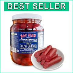 Bay View Premium Smoked Polish Sausage – No MSG, 0g Sugar & Gluten-Free^