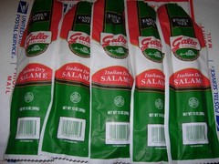 5-PACK GALLO ITALIAN DRY SALAME Family Size Salami 13 oz x 5 FRESHEST FREE SHIP