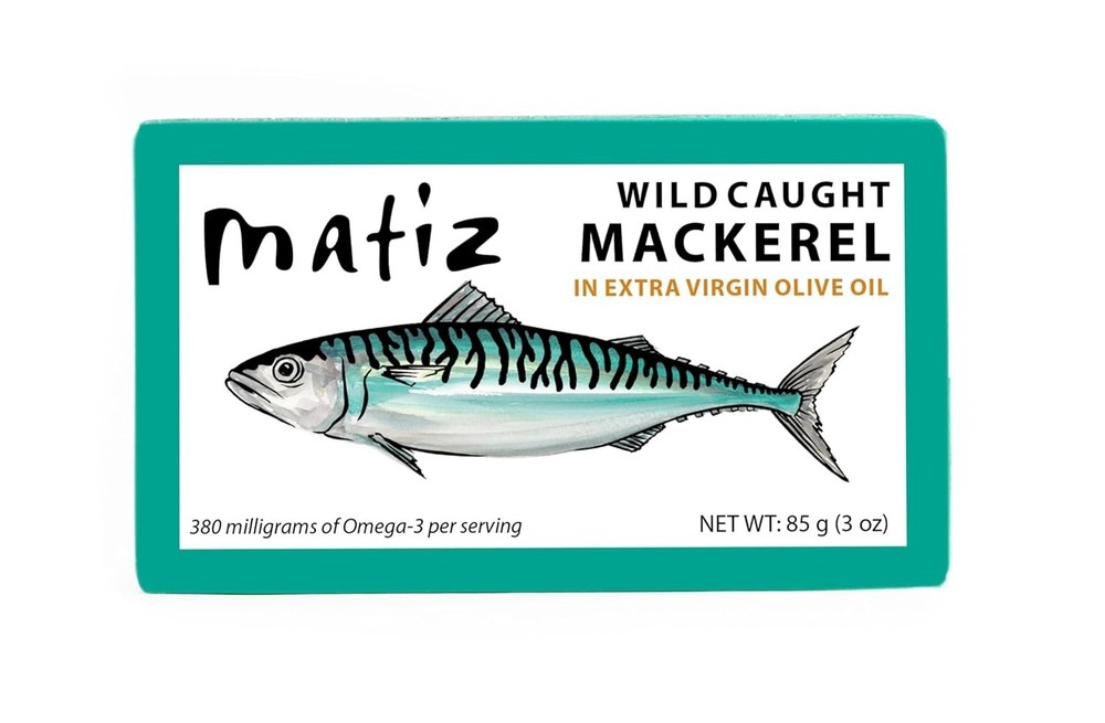 5 Pack Mackerel in Extra Virgin Olive Oil | 3 Ounces | Spanish Natural Artisan W
