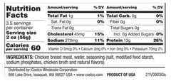 Kirkland Signature Chicken Breast 12.5 oz, 6-Count