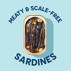 Convenient Wild Sardines in Olive Oil – Tinned Fish Rich in Omega 3 & Protein