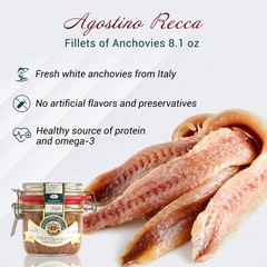 Anchovies Fillets in Olive Oil Wild Caught Fish from Italy Anchovy Fillets …
