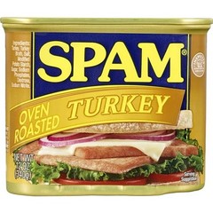 SPAM Turkey Canned Luncheon Meat 12 Ounce Pack 12 Low Fat High Protein