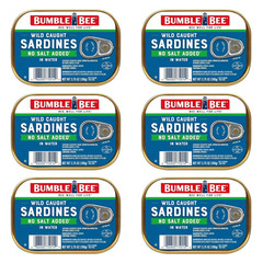 Sardines in Louisiana Hot Sauce, 3.75 Oz Tin (Pack of 12) – Wild Caught, Gluten