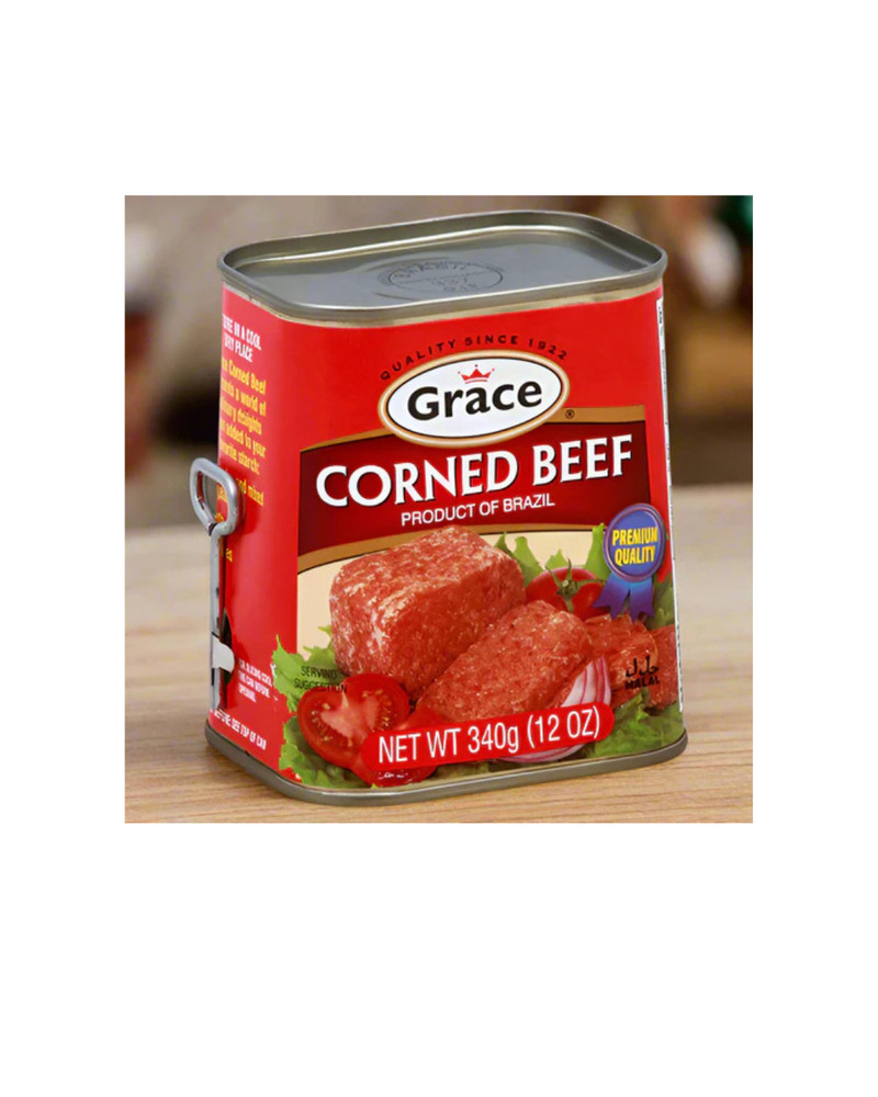 Grace Corned Beef 12 oz – Authentic Jamaican Canned Meat