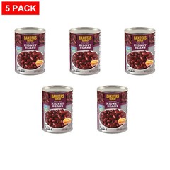 Dakota’s Pride Canned Dark Red Kidney Beans, 15.5 oz – Pack of 5