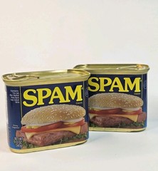 2 Pack SPAM Classic canned Meats, 12 oz Aluminum Cans BB 10/2028