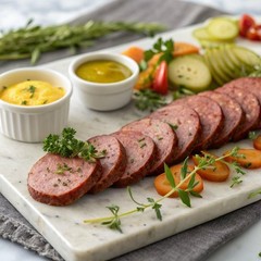 Hardwood Smoked Beef Sausage, Keto Friendly, Gluten Free
