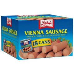 Libby’s Vienna Sausage 4.6 oz. cans, 18 ct. A1