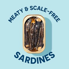 Wild Sardines in Extra Virgin Olive Oil, Lightly Smoked, 4.4. Ounce (Pack of 12)