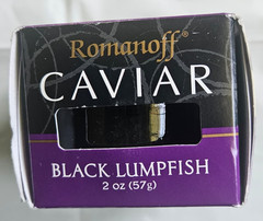 Romanoff Lumpfish Black Caviar – 2 oz