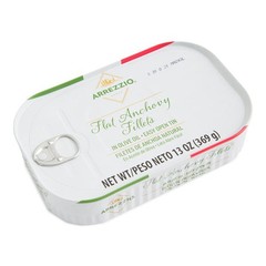 Arrezzio Flat Anchovy Fillets, 13 oz (369g)