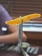 Forged in Fire Modern Bowie with a Full Belly Drop Tang Knife French Fry