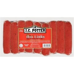 JC Potter Hot Links Sausage 54 Oz