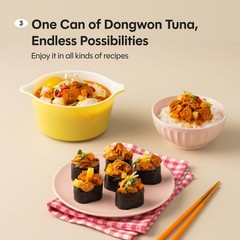 Dongwon Korean Spicy Canned Tuna, BTS Jin Super Tuna Officially Licensed 4Pac…