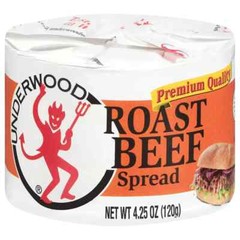 Underwood Premium Quality Roast Beef Spread 4.25 oz (120g) – pack of 4
