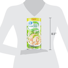 Great Value Chunk Chicken Breast, 12.5 Ounce Can (4 Pack)