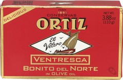 Ortiz Ventresca White Tuna Belly in Oil, 110-Grams