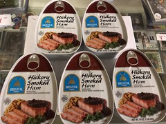 Cooked Ham Lot of 5 16oz Fully Cooked Canned Food Ready to Eat