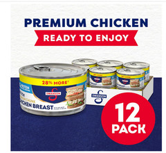 Swanson White Premium Chunk Canned Chicken Breast in Water 12.5 OZ Can