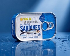 SUN Q Wild Caught Sardines in Water 4.4 oz (Pack of 4) BPA Free