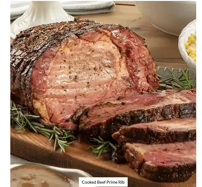 4 Pound – 5 Pound Sous Vide Style Cooked Prime Rib