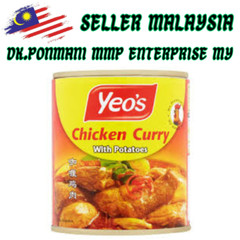6 Cans X YEO’S CHICKEN Curry with Potatoes 280g Hühner curry poulet au FREE SHIP