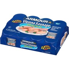 Armour Original Vienna Sausage, Original, 4.6 oz Can, 12 Count