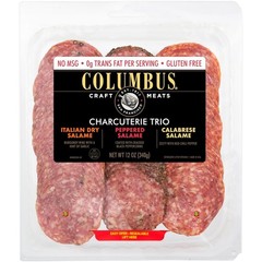 Charcuterie Pack Spicy Italian Salami Deli Meat 12 Oz Cheese Crackers Appetizer