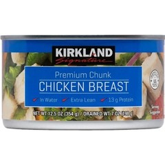 Kirkland Chunk Chicken Breast 6 Cans 12 5oz Extra Lean Protein In Water US Bulk