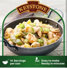 5 Cans – Keystone Meats All Natural Turkey Fully Cooked 28 oz Exp. 2029