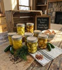 Homemade Pickled Quail Eggs Pints Self Stable