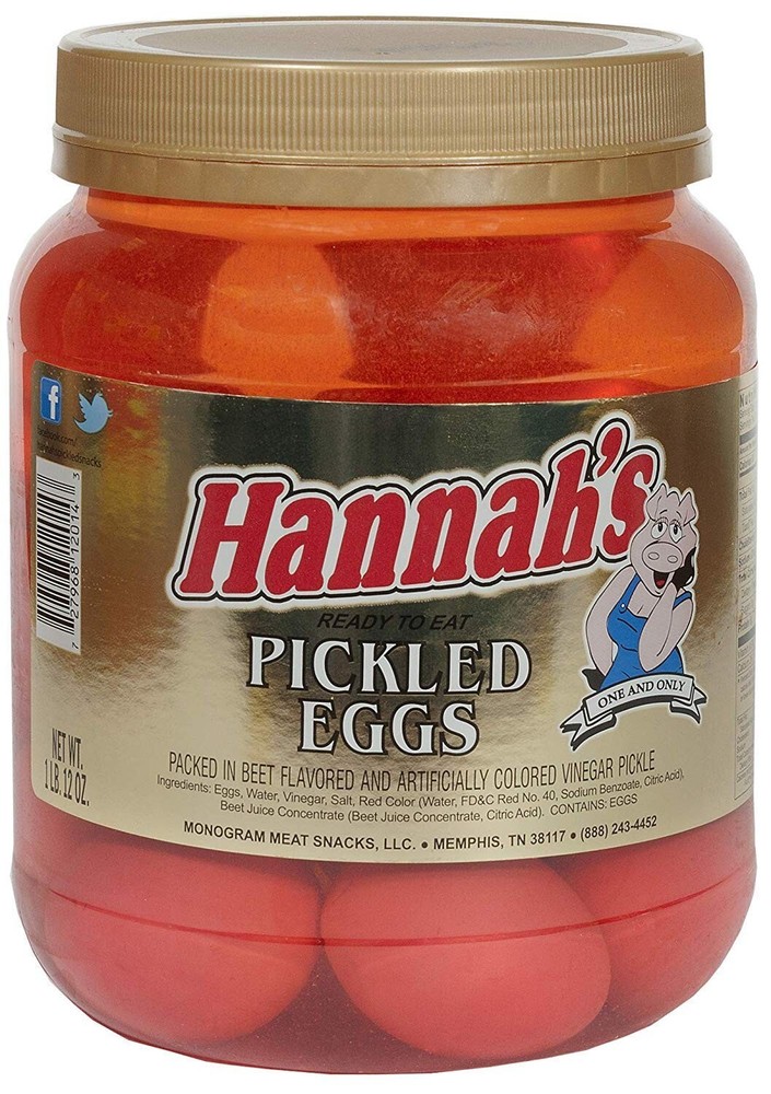 Hannah’s Pickled Eggs 28oz Jar