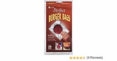 PERFECT BURGER BAGS by CADIE 4 PACK (80 BAGS)