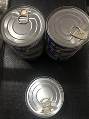 Crider Canned White Chicken 5 oz Lot of 7 (1 can dented on bottom edge-see photo