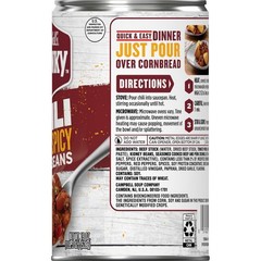 Spicy Beef Chili with Beans by Campbell’s Chunky – 12 Count
