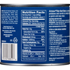 (4 Pack) Classic Homestyle Beef Stew, 20 Oz Can