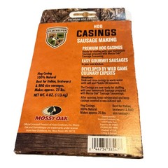 Mossy Oak® Gamekeeper ™ Hog Casings Sausage Making Lot Of 2 New. Dr4