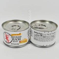 2 Underwood DEVILED HAM Spread 4.25 oz can 10/15/2028