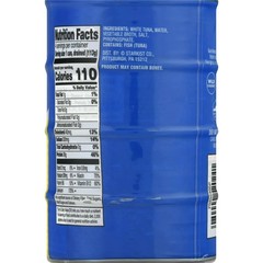 Starkist Solid White Albacore Tuna In Water 25% Less Sodium, 5 oz, 4 Cans