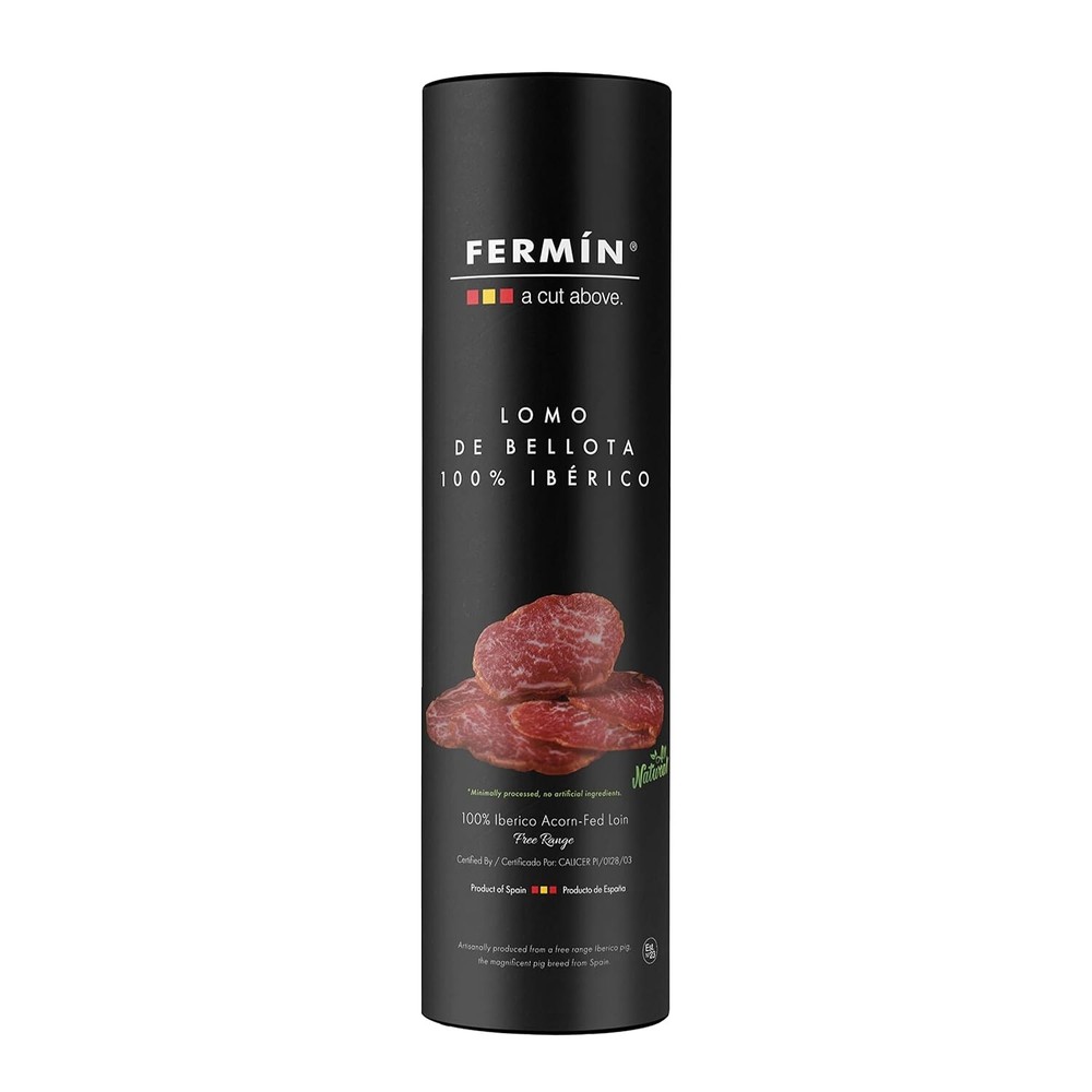 100% IBERICO ACORN-FED LOIN TUBE LOMO DE BELLOTA 100% IBÉRICO by Fermin