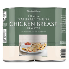 Member’s Mark Premium Chunk Chicken Breast, Pure Ingredients (12.5 oz., 6 ct.)