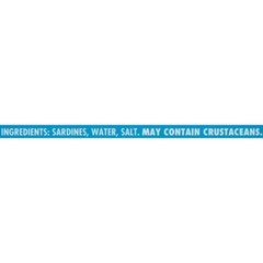 Beach Cliff Sardines in Water, Wild Caught, 3.75 oz Can, Pack of 12