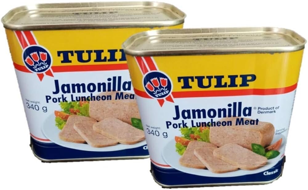 2 can Tulip Jamonilla Danish Meat Spread Product of Denmark 12 oz (340g)