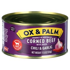 Canned Corned Beef With Chili And Garlic Flavor 11.5 oz….