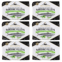 Sardines in Olive Oil with Hot Peppers, 3.75 Oz Can – Boneless