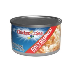 Fancy Crabmeat with Leg Pieces 6 oz. Can (Pack of 12)